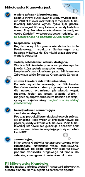 Ulotka edukacyjna Mikołowska Kranówka (tył)