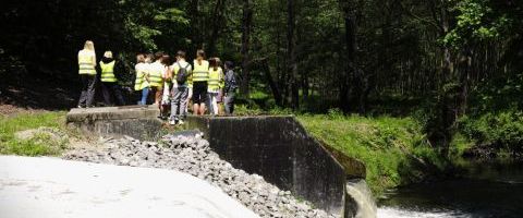 Licealiści zwiedzali Oczyszczalnię Ścieków “Centrum” w Mikołowie (2)