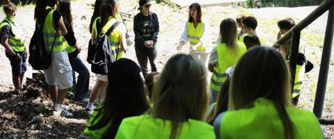 Licealiści zwiedzali Oczyszczalnię Ścieków “Centrum” w Mikołowie (3)