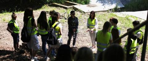 Licealiści zwiedzali Oczyszczalnię Ścieków “Centrum” w Mikołowie (4)